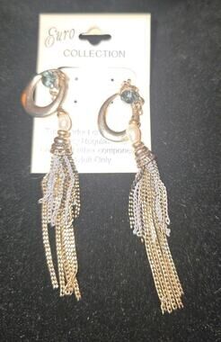 Euro Collection Tassel Earrings B